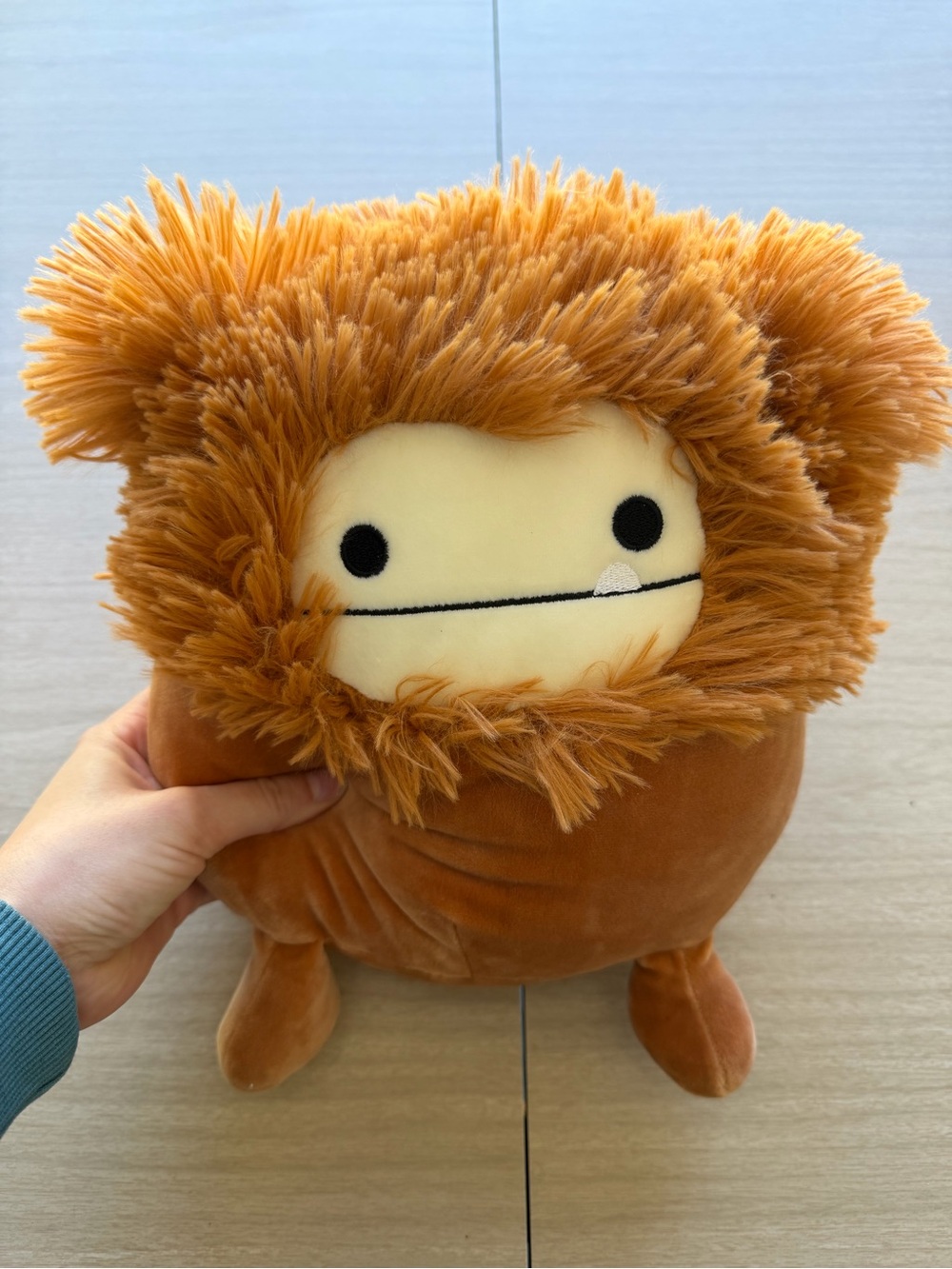 NWT Squishmallows Brown “Benny the Bigfoot”